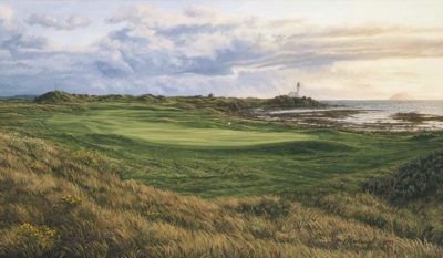 10th Hole, Turnberry, Dinna Fouter - Linda Hartough