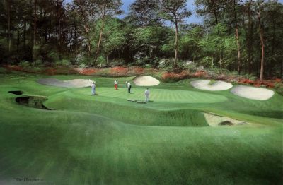13th Hole at Augusta - Peter Ellenshaw