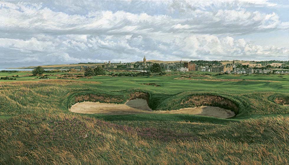 14th Hole, St Andrews, The Old Course - Linda Hartough