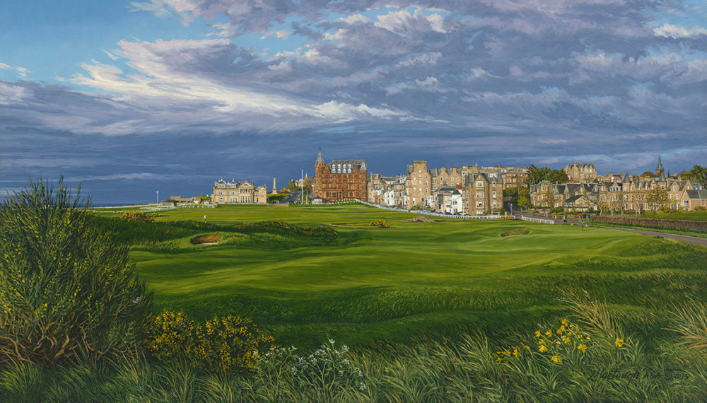 17th Hole, Road Hole, St Andrews 2015 - Linda Hartough