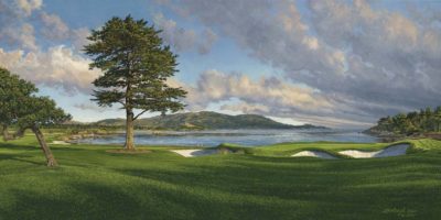 18th Hole, Pebble Beach Linda Hartough