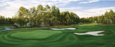 18th Hole, Pinehurst Golf Club, No. 2 Course - Linda Hartough