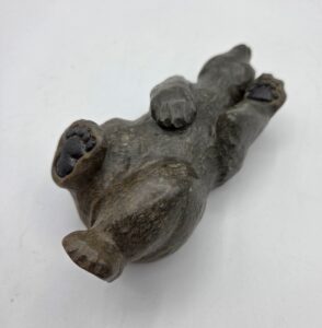 Bear soapstone sculpture