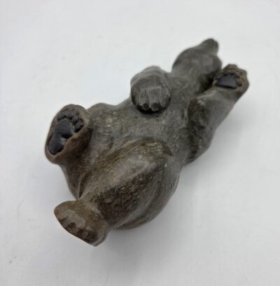 Bear soapstone sculpture