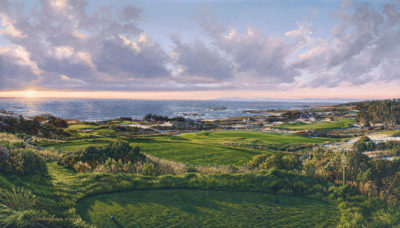 3rd Hole, Spyglass Hill Golf Course Linda Hartough