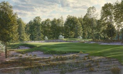 5th Hole, Pinehurst, No. 2 - Linda Hartough