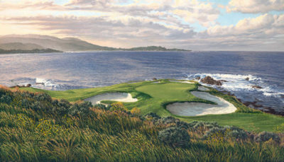 7th Hole, Pebble Beach 2010 Linda Hartough