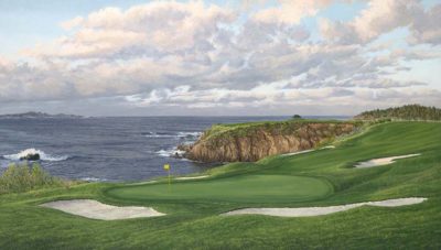 8th Hole, Pebble Beach Linda Hartough