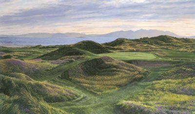 8th Hole, 'Postage Stamp', Royal Troon - Linda Hartough