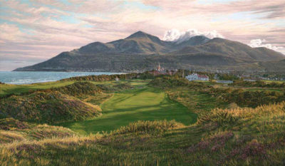 9th Hole, Royal County Down Linda Hartough