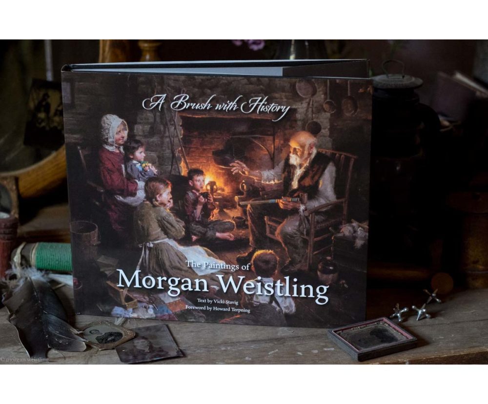 A Brush With History - The Paintings of Morgan Weistling - Book - Morgan Weistling (Display)
