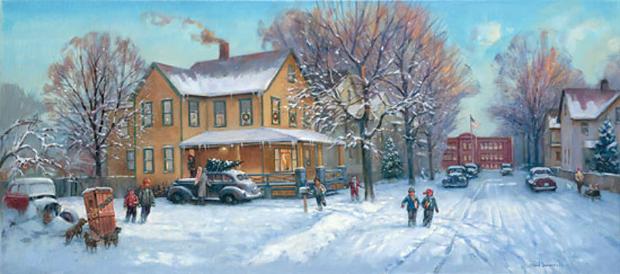 "Summer Hill" Paul Landry Open Edition Fine Art Giclee Canvas 