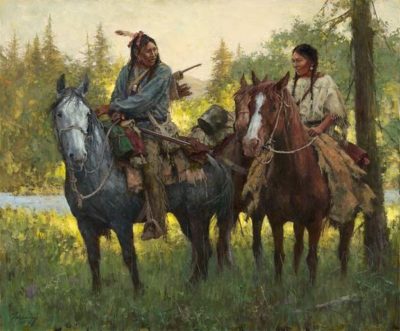 A New Beginning Howard Terpning