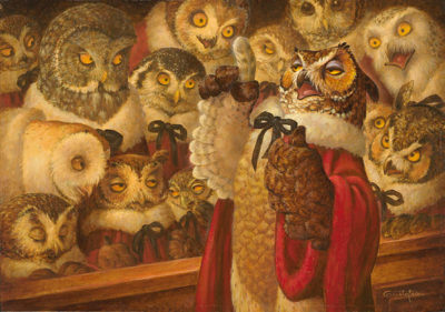 A Parliament Of Owls Scott Gustafson