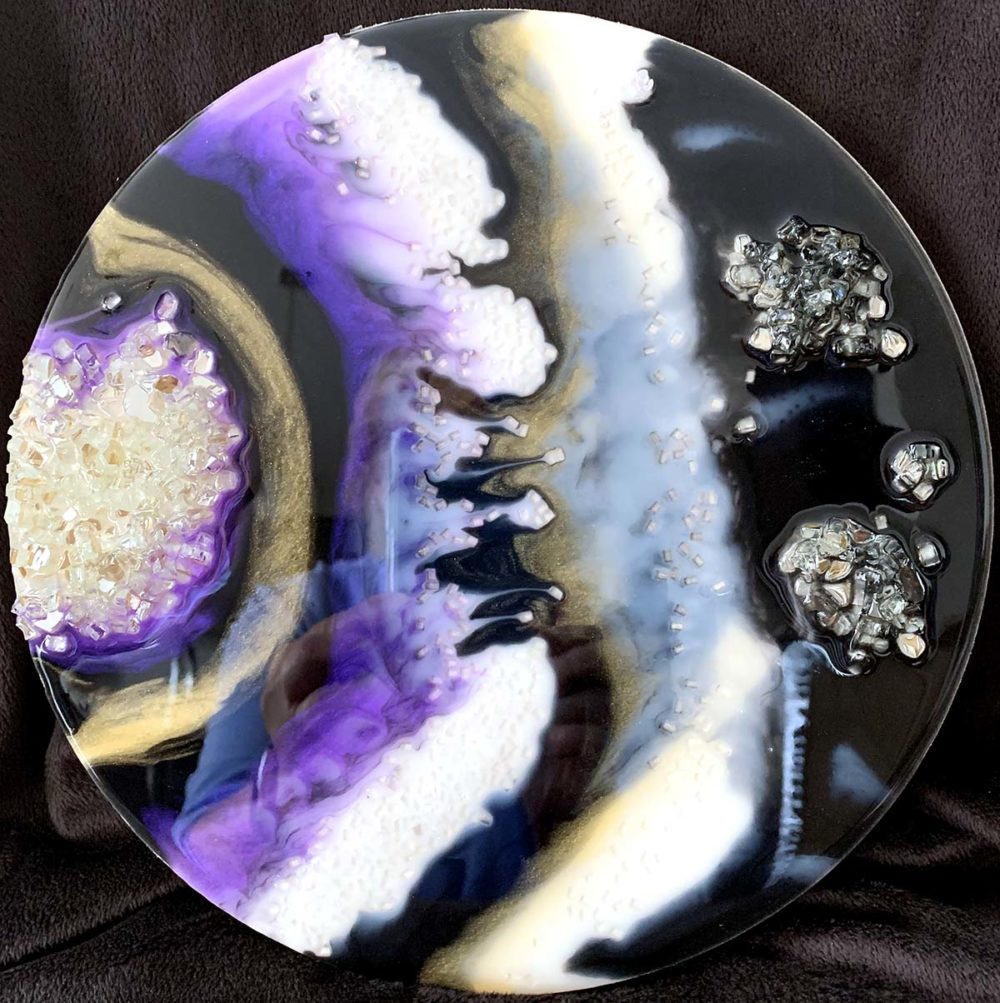 Amethyst Geode Round