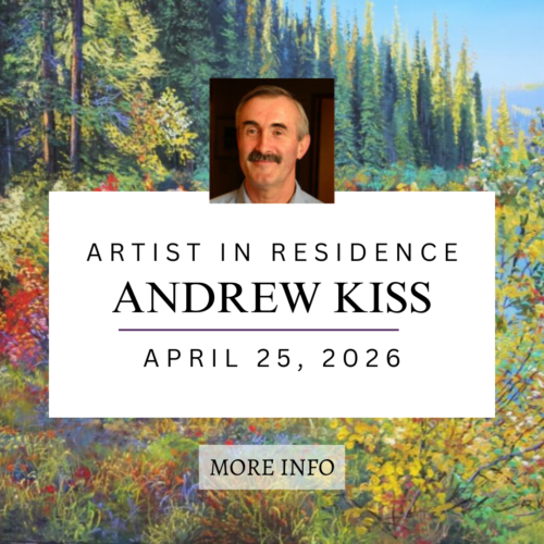 Andrew Kiss Painting Artist in residence