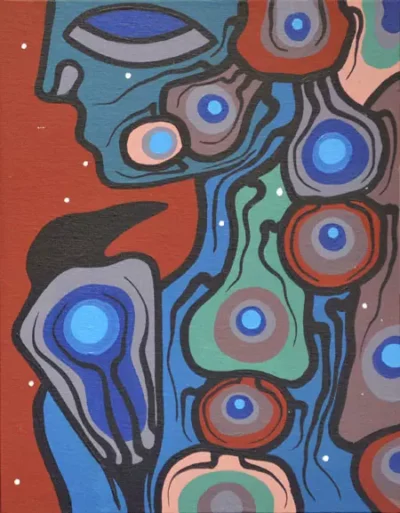 Anishnabe on march21st by Mark Seabrook