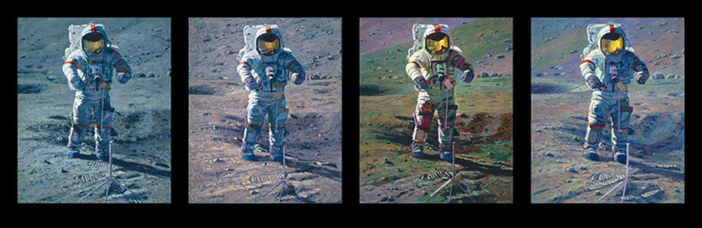 Apollo Moonscape, An Explorer's Artist Vision Alan Bean