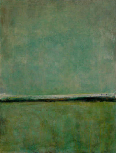 Aqua Abstract Fiona Hoop