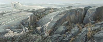 Arctic Landscape - Polar Bear - Robert Bateman