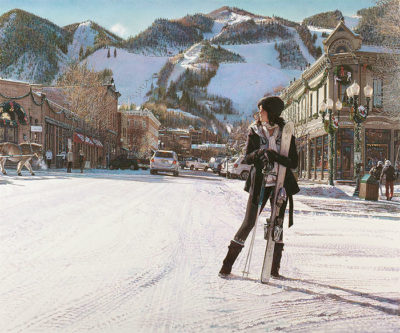 Aspen Winter Steve Hanks