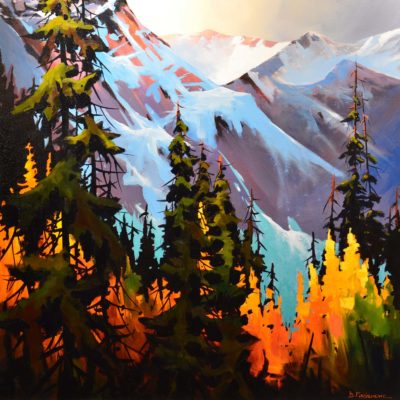At Larch Valley Trail - Branko Marjanovic