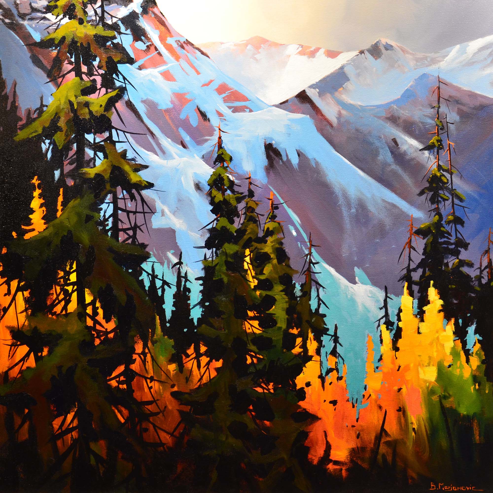 At Larch Valley Trail - Branko Marjanovic