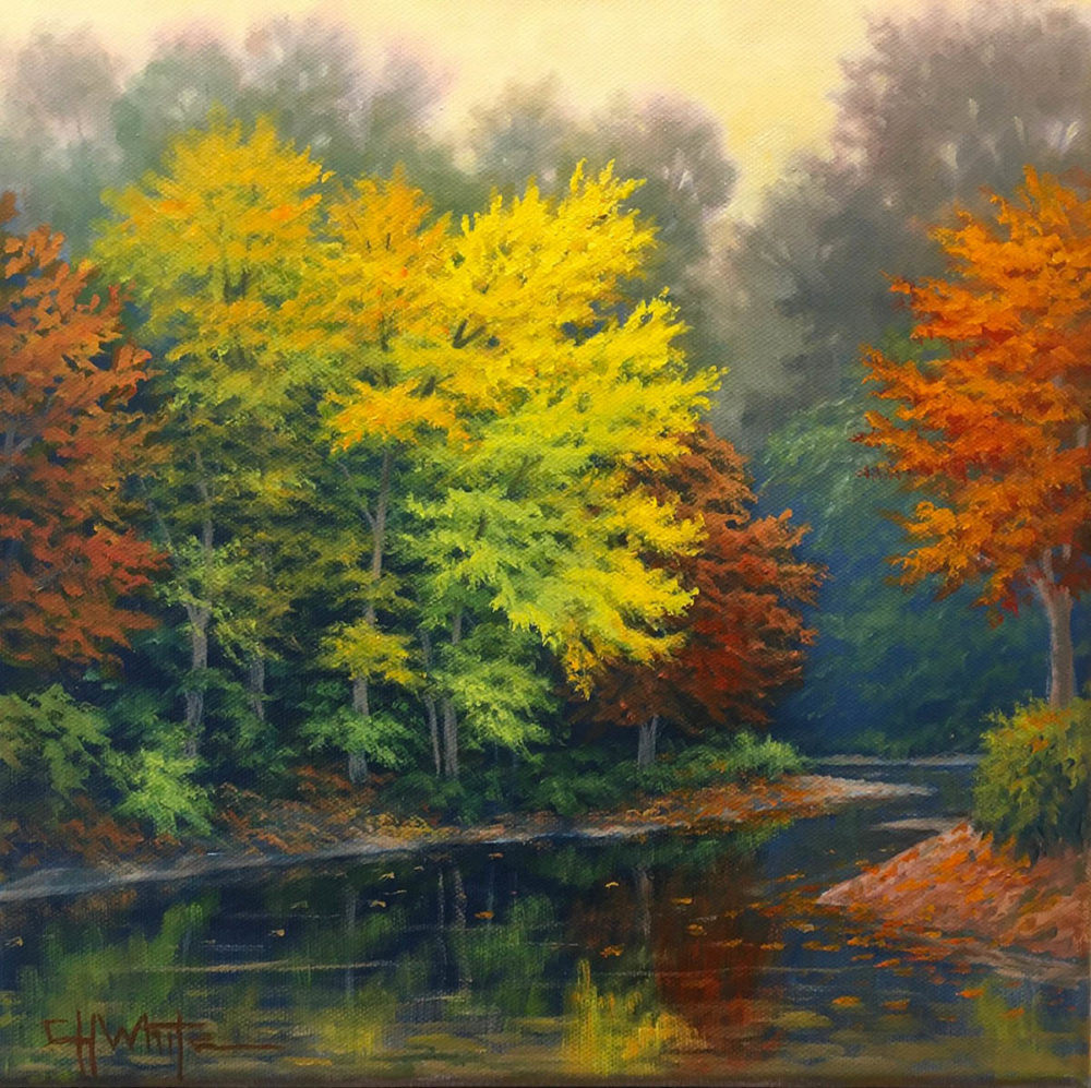 Autumn Stream - Charles White