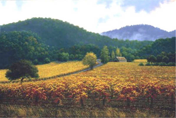 Autumn Vineyards Charles White