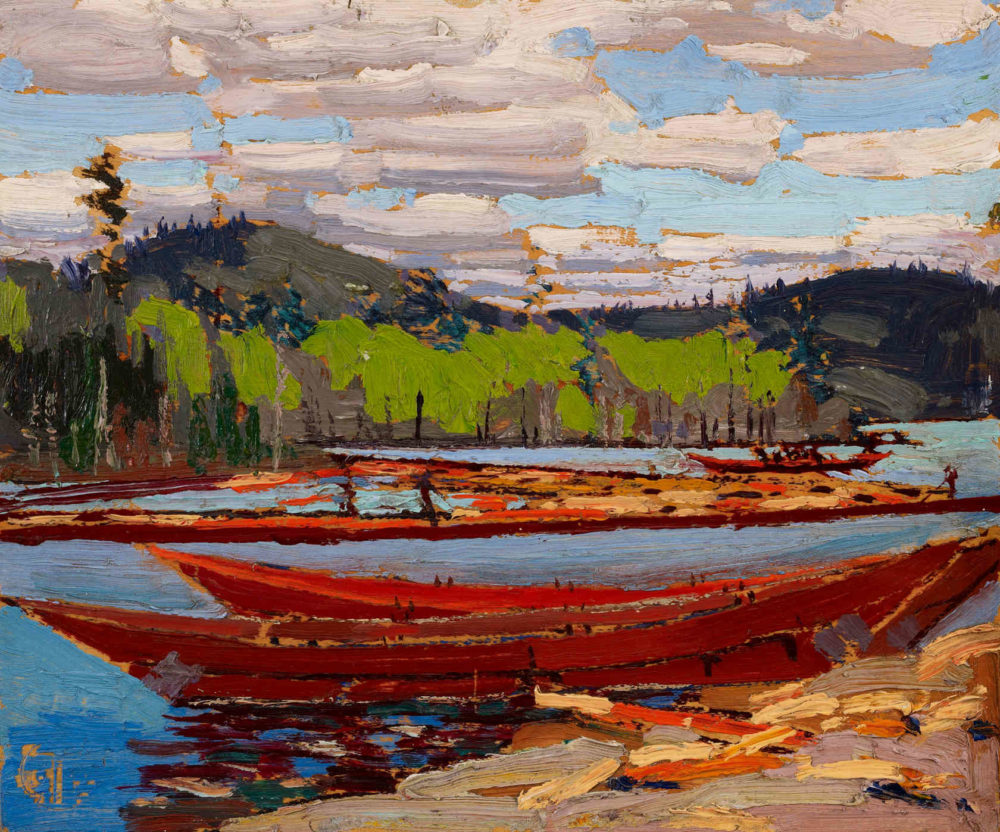 Bateaux by Tom Thomson