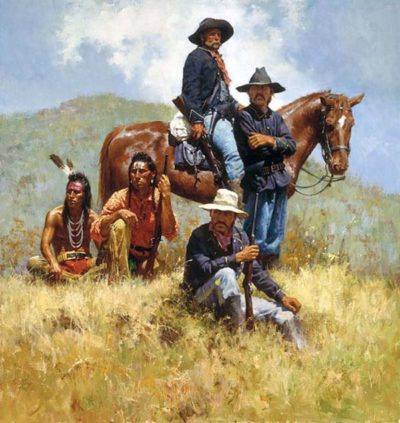 Before the Little Big Horn - Howard Terpning