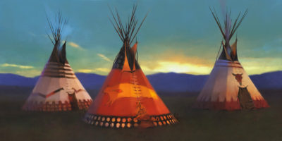 Blackfeet Country R. Tom Gileon