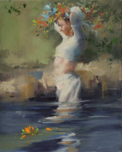 Bluethner-Inner Sanctum #1, Oil onLinen, 30x24