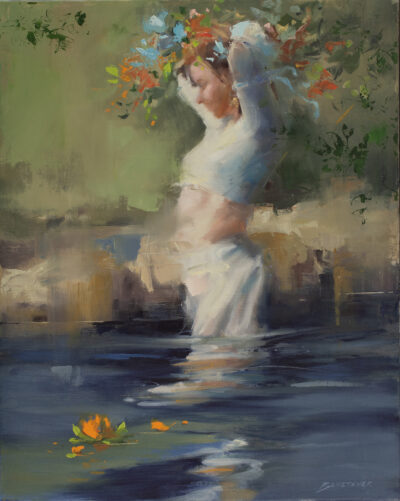 Bluethner-Inner Sanctum #1, Oil onLinen, 30x24