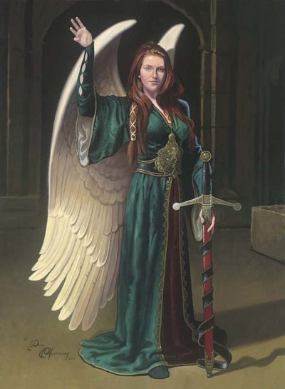 Bridget the Celtic Angel - Dean Morrissey
