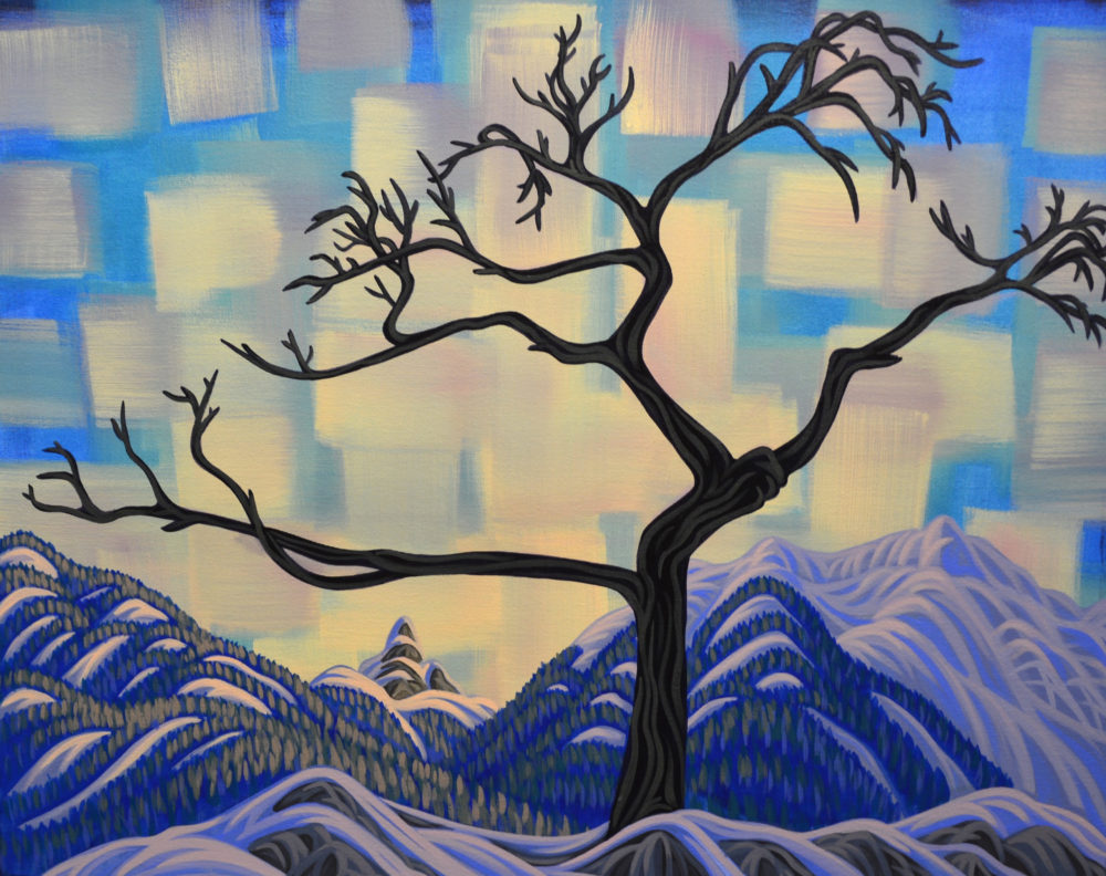 Burmis Tree in the Crowsnest Pass