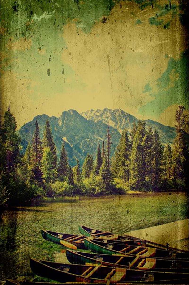 Canoes in the Mountains - Mark A. Cole