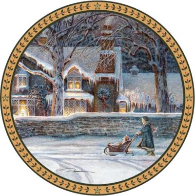 Child of Winter - Collector Plate - Trisha Romance