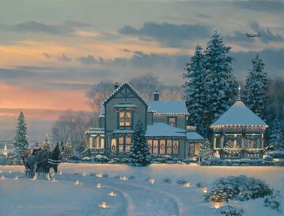 Christmas Eve At Winchester Inn William S. Phillips