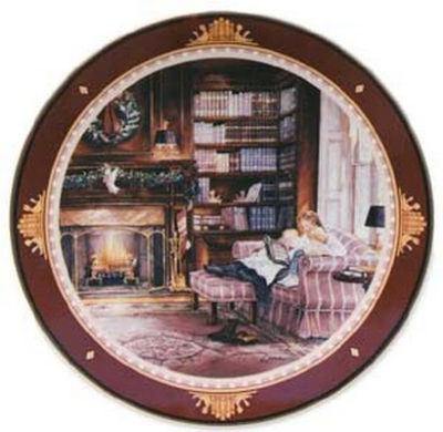 Christmas Story Collector Plate Trisha Romance