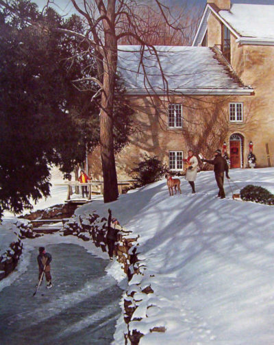 Christmas At The Mill Ken Danby