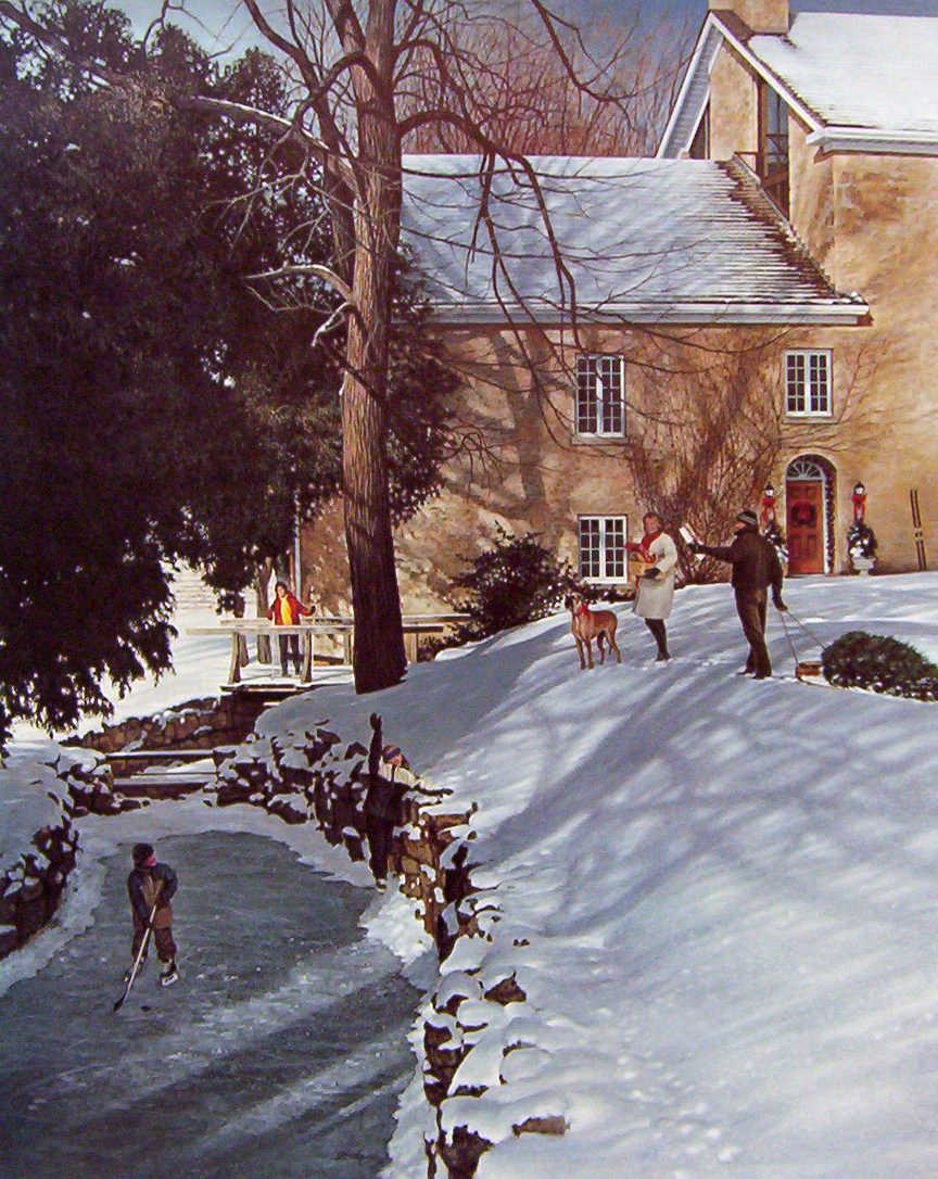 Christmas At The Mill Ken Danby