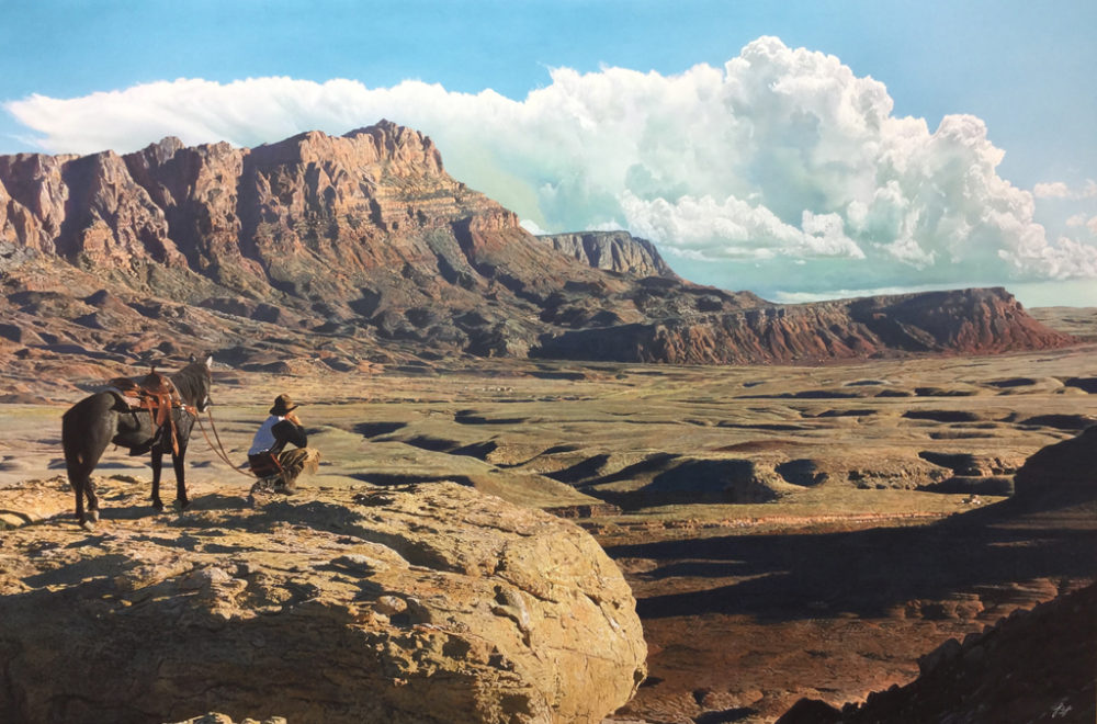 Cloud Watching Over the Kaibab Plateau