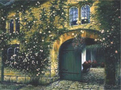 Cobblestone Courtyard Charles White