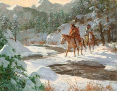 Cold Makers Bridge - Howard Terpning