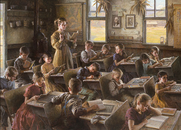 Country Schoolhouse, 1879 Morgan Weistling