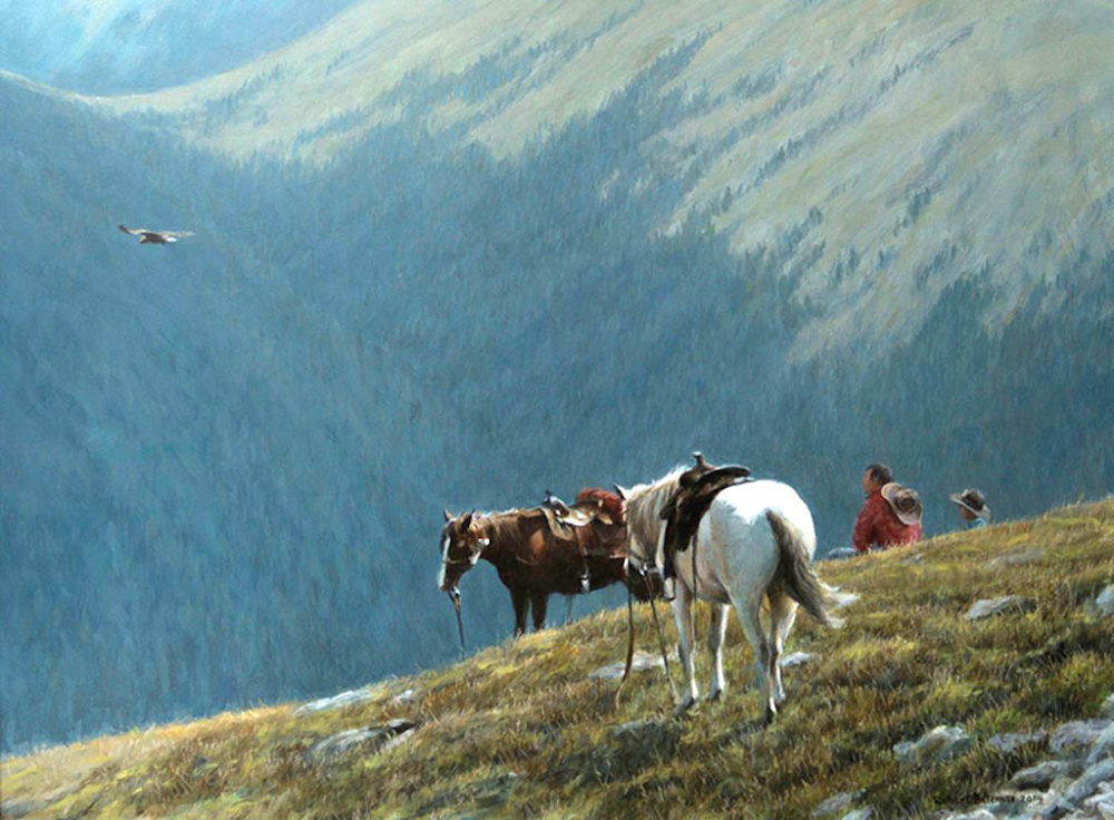 Cowboys and Golden Eagle