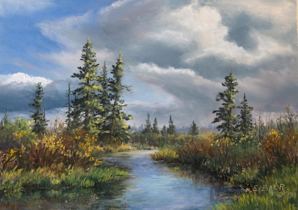 Creek near Edson, AB - Elsie Baer