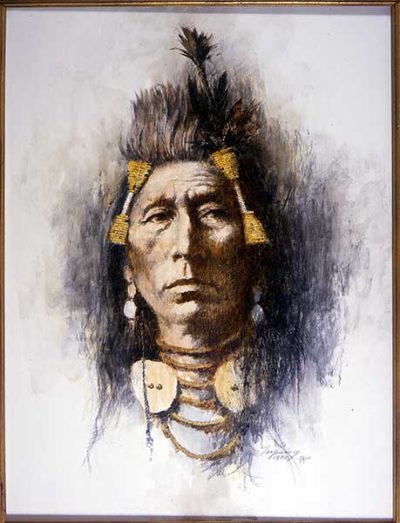 Crow Brave - Howard Terpning