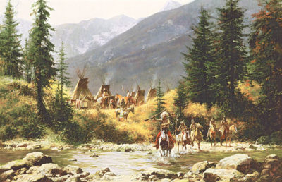 Crow Country Howard Terpning